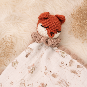 Doudou Renard personnalisé.