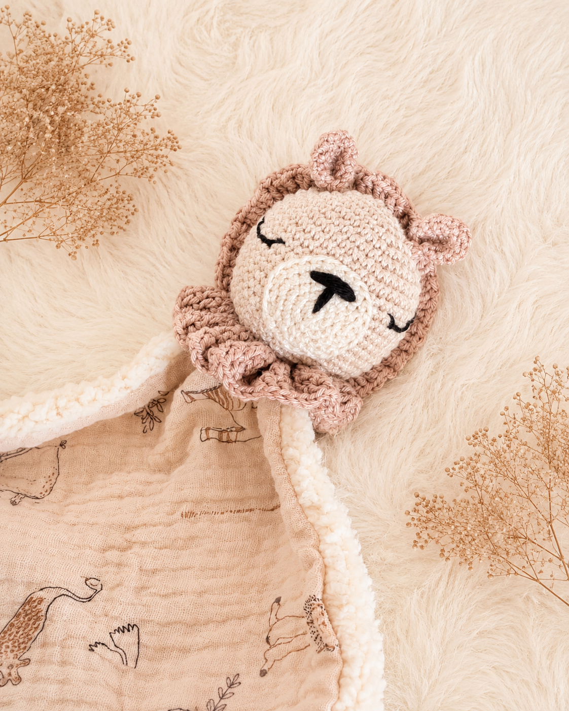 🦁 Doudou Lion personnalisé