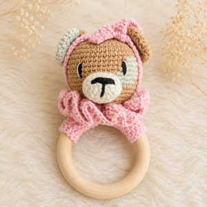 Hochet Chien  Personnalisable – Hochet de Dentition